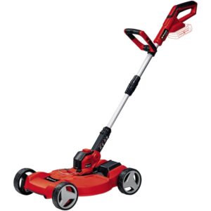 Trimmer de tuns gazon/iarba pe acumulator Einhell Power-X-Change GE-CT 18 Li, 18 V, 24 cm diametru taiere, 8500 curse/min, maner telescopic, fara acumulator si incarcator in setul de livrare
