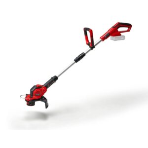 Trimmer de tuns gazon/iarba pe acumulator Einhell Power-X-Change GE-CT 18/28 Li- SOLO, 18 V, 28 cm diametru taiere, 1.6 mm grosime fir, maner telescopic, fara acumulator si incarcator in setul de livrare