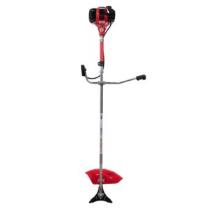 Motocoasa de tuns gazon/iarba pe benzina Ruris Zimbru 100s, putere 1.2 CP, 33 CC, motor Tez, 2 timpi, 20-25 cm latime taiere